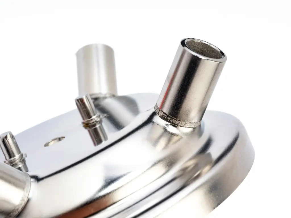 XL-PRO RVS deksel EVO300 klauw (rechte nippels) spec. voor NaturePulse voeringen