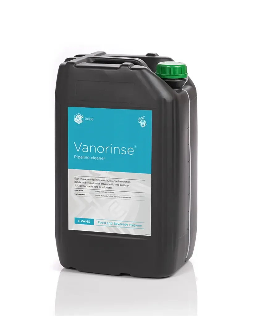 VANORINSE 25L Nettoyant CIP alcalin chloré