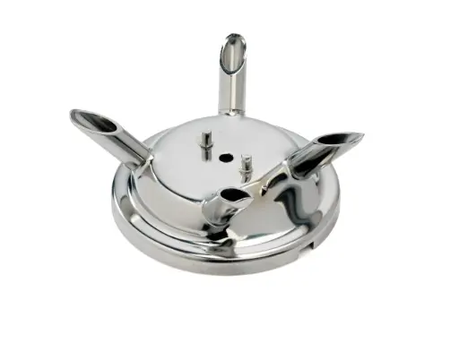 [XL-PRO 0009] XL-PRO RVS deksel EVO300 klauw (schuine nippels) 